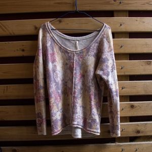 Free People Sweaters - Free people floral sweater Free People Sweaters - Free people floral sweater